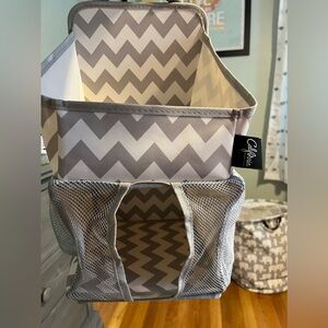 Like new hanging diaper caddy